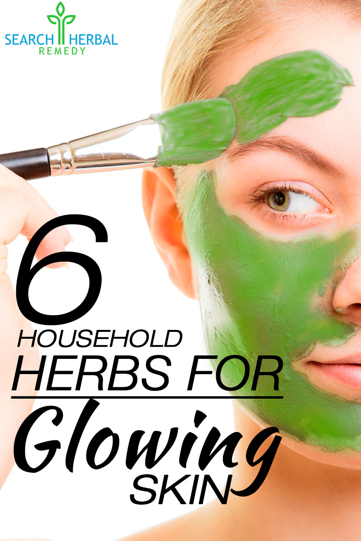 6 Household Herbs For Glowing Skin | Search Herbal & Home Remedy